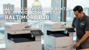 All-Inclusive Copier Rental vs. Service Contract: Baltimore B2B Guide