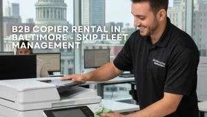Why B2B Copier Rental in Baltimore Beats Managing Your Own Fleet