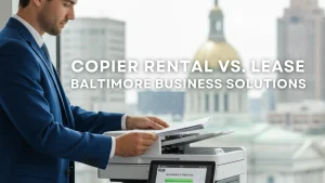 Copier Rental vs. Lease: Which Option is Right for Your Baltimore Business?