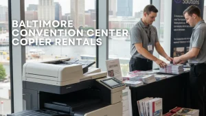 Need a Copier for the Baltimore Convention Center? Your Event Rental Checklist