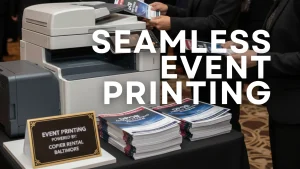 Seamless Printing for Baltimore’s Biggest Night
